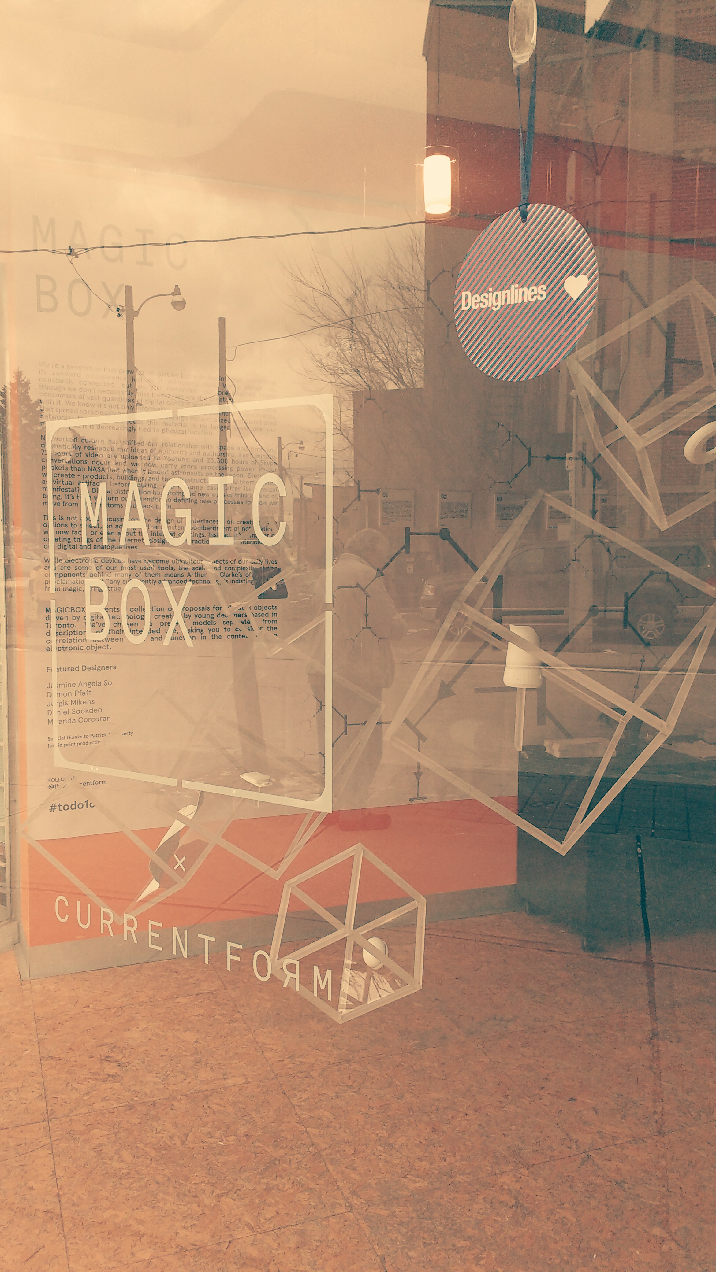 MAGICBOX Installation up this week for Toronto Offsite Design Fesitval 2016