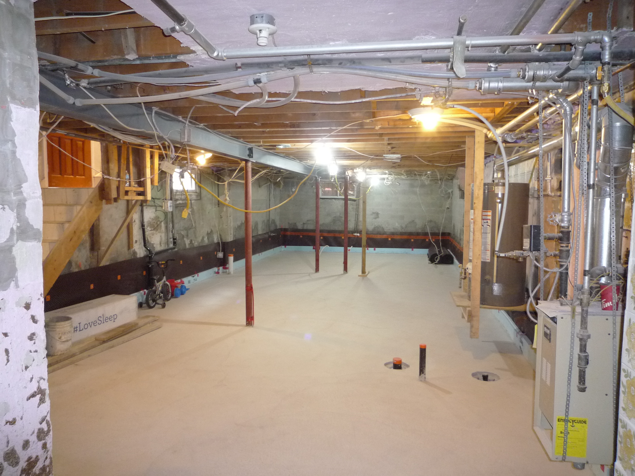 High Park Reno: Underpinning Completed