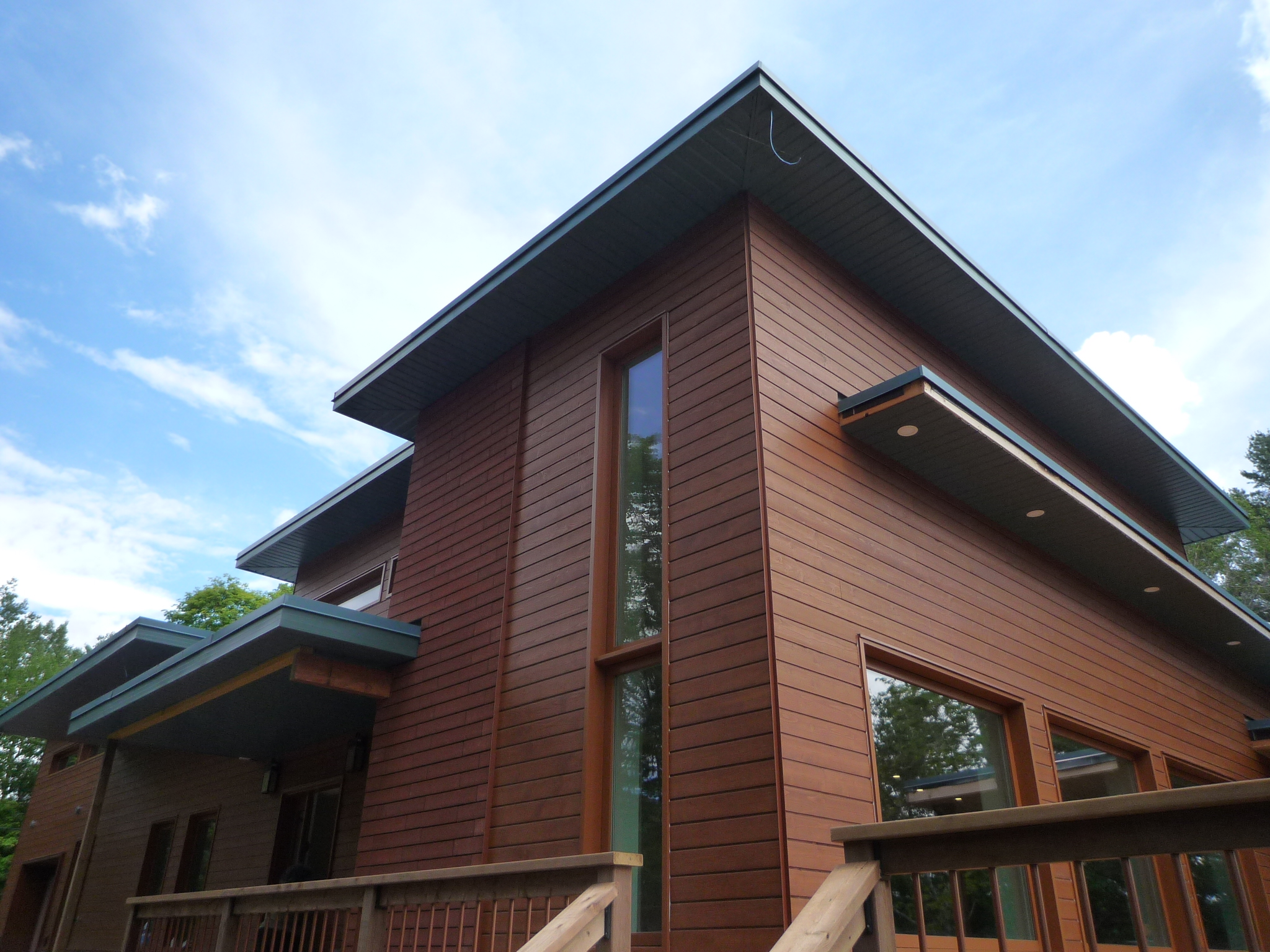 High-Performance House in Parry Sound  almost complete