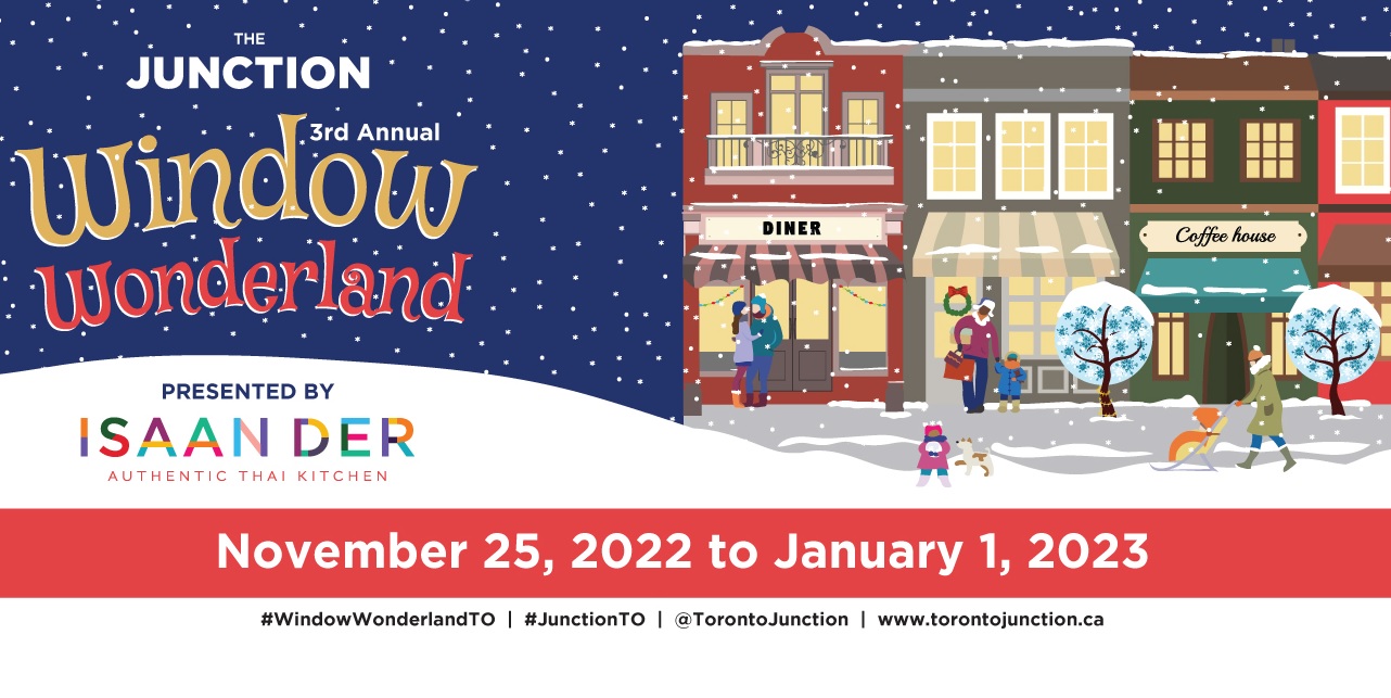 The Junction’s 3rd Annual  Window Wonderland